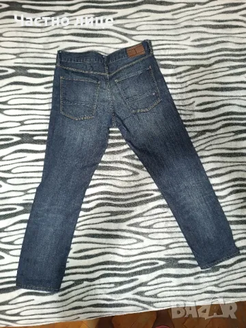 Дънки Tommy Hilfiger оригинални тъмен деним slim fit #30-31, снимка 2 - Дънки - 48016193