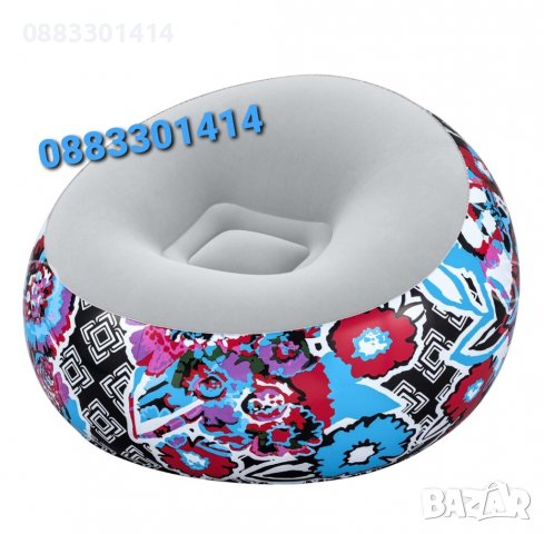 Надуваем фотьойл Кресло с принт 