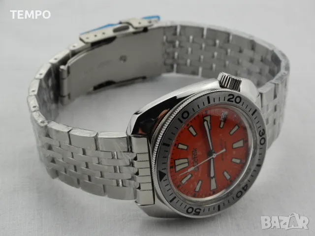 ВОСТОК АМФИБИЯ АВТОМАТИЧЕН-"ORANGE" ref: 70085В, снимка 7 - Мъжки - 48082148