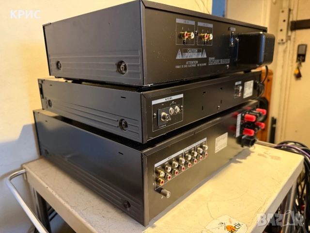 SONY ESPRIT SET DECK TC-K555ES II, TA-F-444ES II,ST-S444ES II, снимка 13 - Декове - 53601483