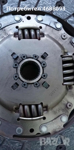 Маховик с притискател и диск малко използвано за Сеат Толедо 1.6 бензин 102к.с 2005г , снимка 5 - Части - 53008230