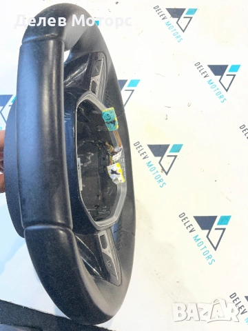 98105487AU кожен мултифункционален волан от Peugeot 5008, 1.6 BlueHDI, automatic, 120 ph., engine BH, снимка 5 - Части - 52368580