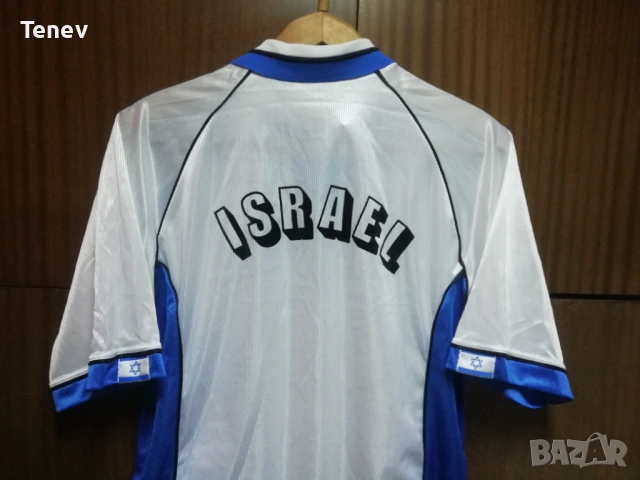 Израел оригинална ретро футболна тениска фланелка екип Puma Israel 1998-1999 away , снимка 3 - Тениски - 53067840