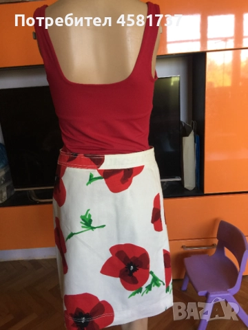 Пола Moschino (Cheap and Chic), размер 40IT, снимка 5 - Поли - 51718083