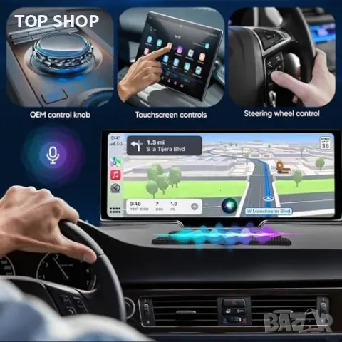 Нов Мини Безжичен CarPlay за iPhone Авто Свързване в Секунди Айфон кола, снимка 4 - Аксесоари за Apple - 49604607