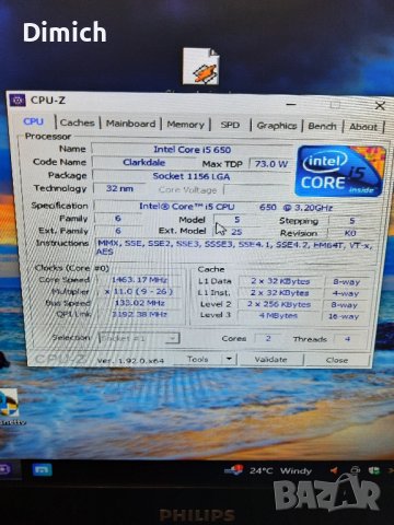 Дънна платка Fujitsu D2912-A12 процесор I5 650, снимка 2 - Дънни платки - 42168270