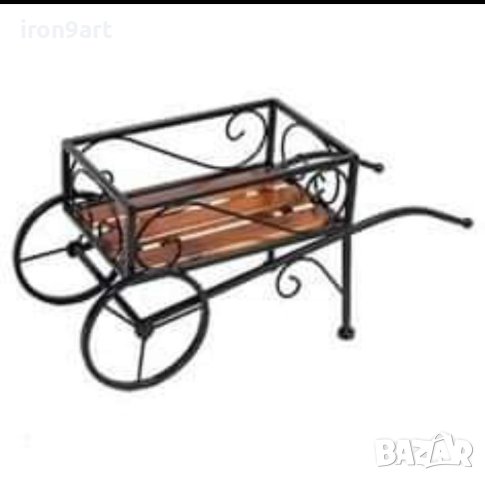 Цветарници и стойки за цветя и саксии от ковано желязо, снимка 15 - Други стоки за дома - 40378194