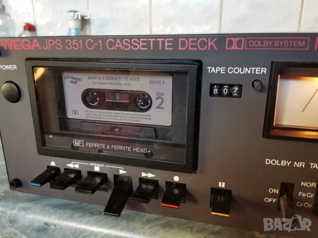 Wega JPS 351 C-1(OEM Sony TC-K 2 A)Kassetten Tape Deck, снимка 2 - Декове - 50526999