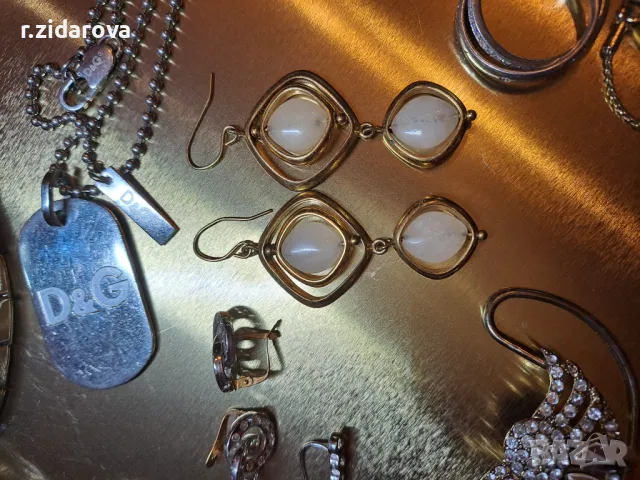 Различни бижута:обеци, гривна, синджири с висулки, аксесоар за коса, снимка 4 - Други - 48003095