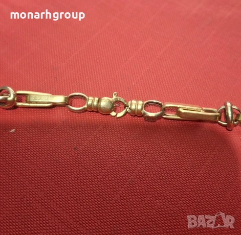 Златен ланец, снимка 2 - Колиета, медальони, синджири - 53059392