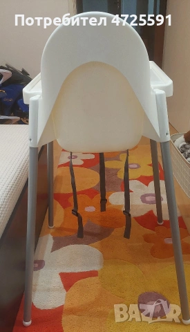 Бебешко столче за хранене , снимка 2 - Столчета за хранене - 53305852