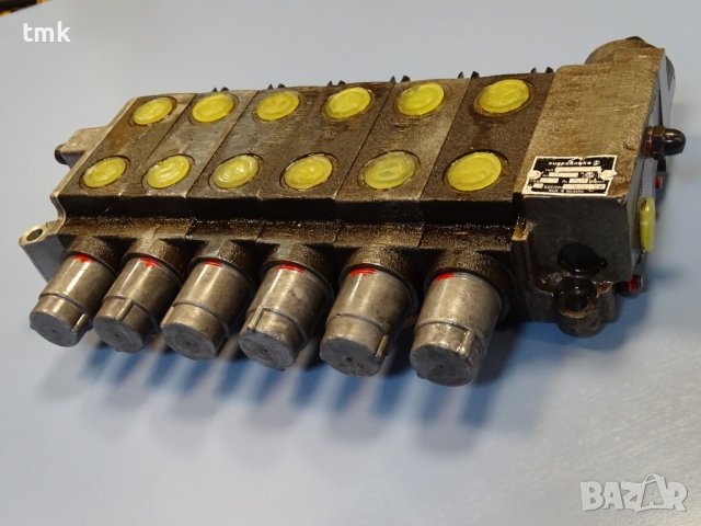 Хидравличен разпределител "Хидравлика" 15S-222222/10, DY-20, Pn-7.0 МN/m2, 6- секции, снимка 3 - Резервни части за машини - 42221762