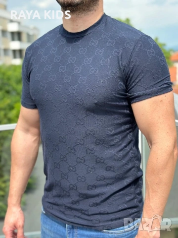 Мъжки тениски от пресован памук