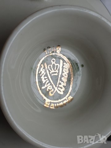 Стари позлатени порцеланови чашки с два печата на Bavaria, снимка 9 - Антикварни и старинни предмети - 40642596