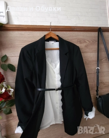 Костюм сако панталон и блуза, снимка 8 - Комплекти - 52453190