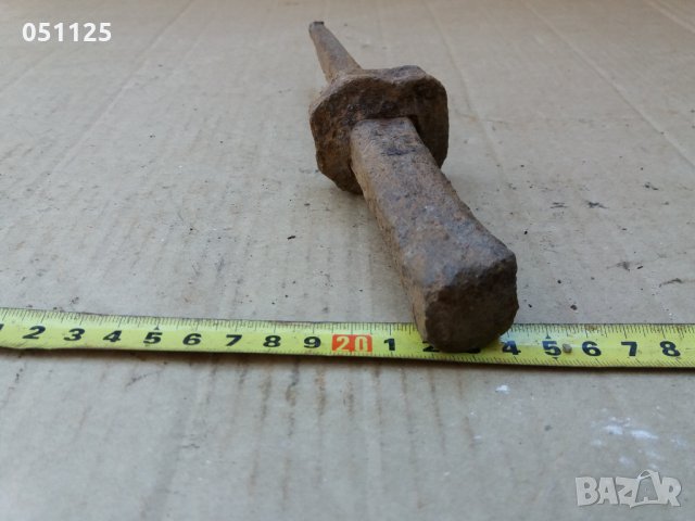 възрожденска подвижна наковалня за кепане на коси , снимка 8 - Антикварни и старинни предмети - 35908000