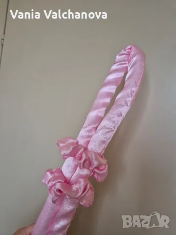 Розов ролер за къдрене, снимка 3 - Аксесоари за коса - 49977486