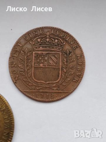 3 Френски жетона (1713-1853), снимка 5 - Нумизматика и бонистика - 53417497