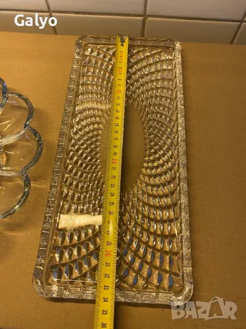 Кристални чинии, плата, ВЕЛИКДЕНСКА ЧИНИЯ ЗА 12 ЯЙЦА, внос Германия, снимка 4 - Чинии - 49819005