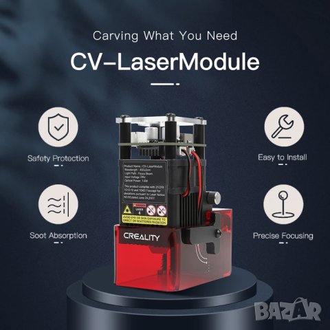 Лазерен модул 24V 1.6W, снимка 9 - Измервателни инструменти - 42411948