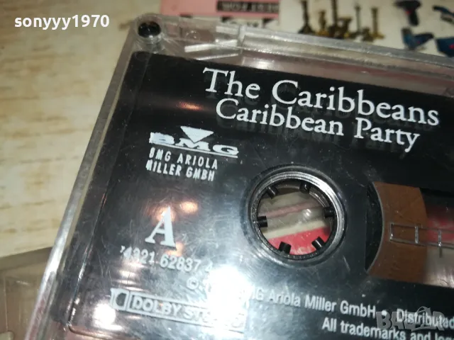 THE CARIBBEANS BMG ORIGINAL TAPE 2901251017, снимка 8 - Аудио касети - 48874773