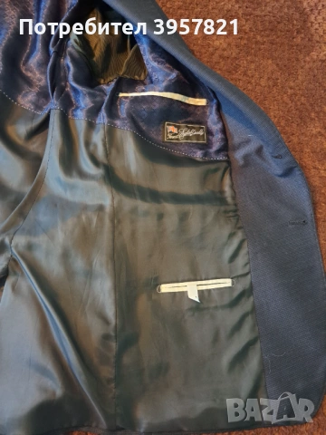 Мъжки костюм( сако ,панталон, риза и вратовръзка), снимка 8 - Спортни дрехи, екипи - 53780564