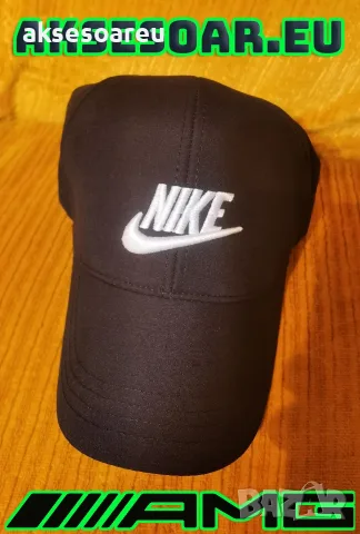 Нова Шапка с козирка бродирана 3D емблема лого на кола Nike Найк мъжка дамска унисекс с бродерия