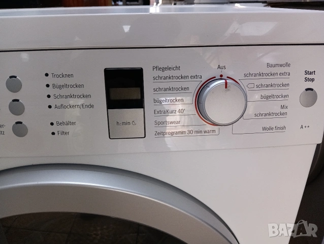 Сушилня с термопомпа Бош Bosch Serie 6 A++ 8кг 2 години гаранция!, снимка 8 - Сушилни - 53776244