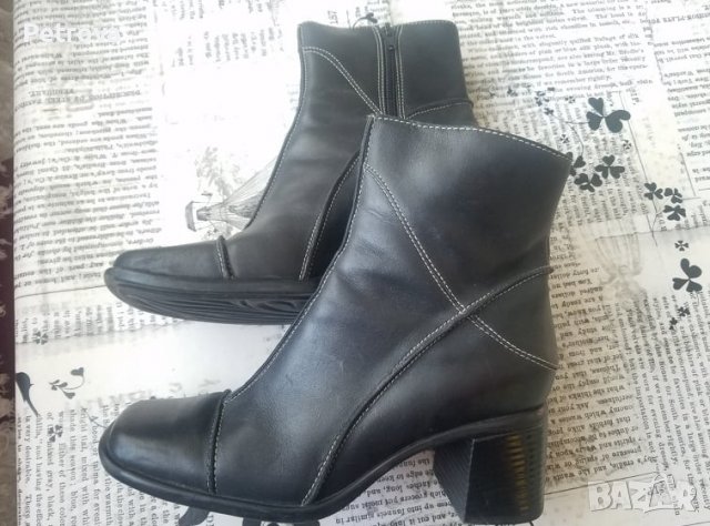 Дамски боти Klarks номер 38 естествена кожа, 30лв