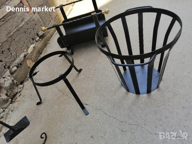 Аксесоари за камина от ковано желязо, снимка 2 - Други стоки за дома - 41467478