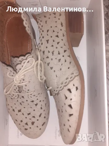 Обувки, естествена кожа,  40 номер