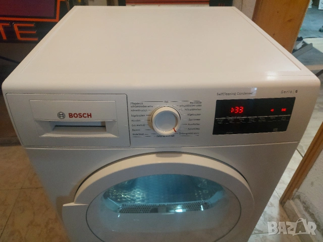 Сушилня BOSCH 6 Serie 8кг, снимка 3 - Сушилни - 53462638