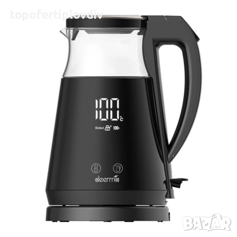 Електрическа кана Deerma Electric Kettle,Гаранция, снимка 5 - Кани - 52385702