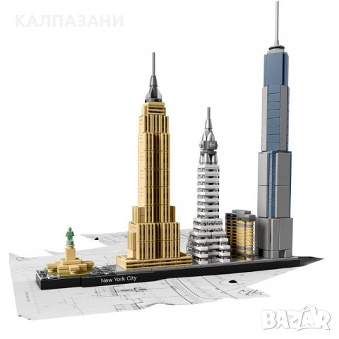 LEGO ARCHITECTURE Ню Йорк 21028, снимка 2 - Конструктори - 34317195