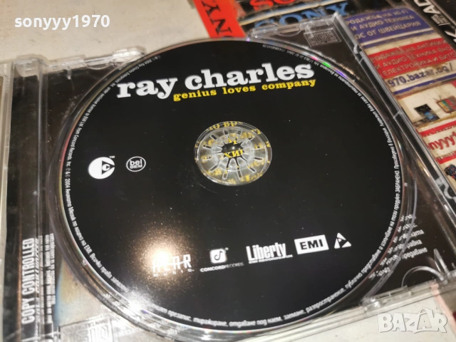 RAY CHARLES CD 1101260628, снимка 2 - CD дискове - 53059400