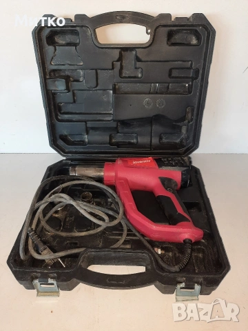 Пистолет за горещ въздух марка inventiv модел 202116 с куфарче