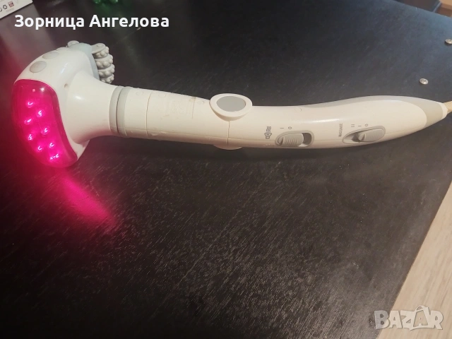 Електрически масажор SilverCrest — 40 см, инфрачервена светлина, 1 приставка“