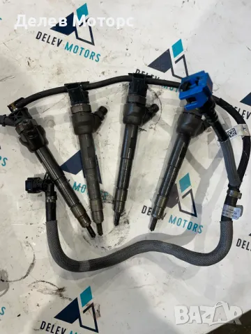 0445110654 G4D39K546AA дюзи инжектори 4 броя от Jaguar XE 2.0 двигател 204DTD 180 кс., AWD автоматик