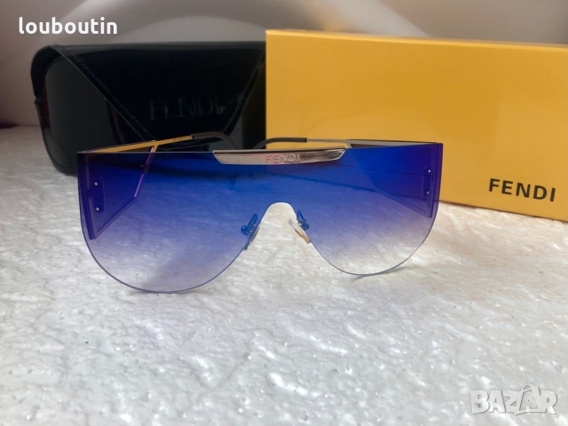 -15 % разпродажбаFendi дамски слънчеви очила маска с лого , снимка 7 - Слънчеви и диоптрични очила - 36092933