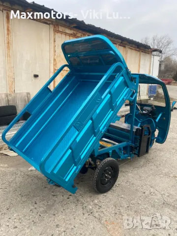 Електрическа Селскостопанска Триколка с Покрив 2000W Maxmotors, снимка 5 - Инвалидни скутери - 49201334