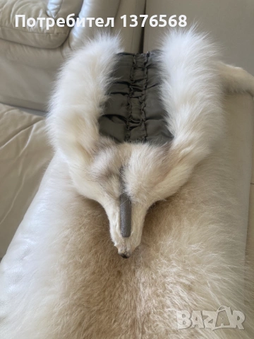 яка/кожа от сребърна лисица, снимка 4 - Шалове - 53734204
