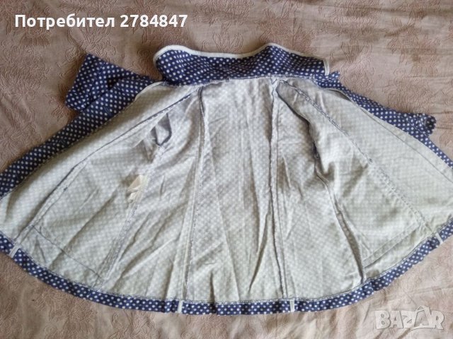 Детска рокличка с джобове, снимка 7 - Бебешки рокли - 41667880