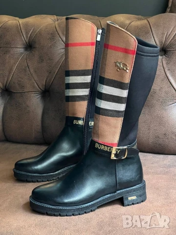 дамски ботуши burberry christian dior chanel , снимка 2 - Дамски ботуши - 50745756