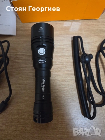 Фенерче за гмуркане Wurkkos DL20R, 3200 лумена фенерче, снимка 2 - Водни спортове - 53478881