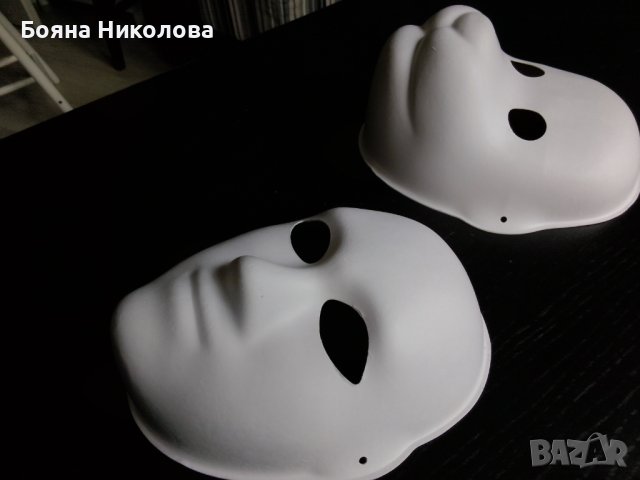 Комплект от две твърди маски, Икеа, снимка 5 - Други игри - 42712429