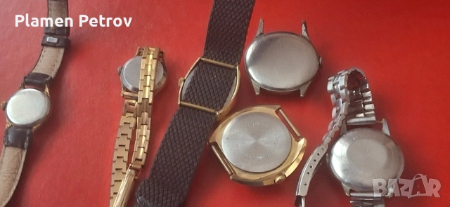 Швейцарски часовници/съветски и немски/, снимка 10 - Антикварни и старинни предмети - 22407041