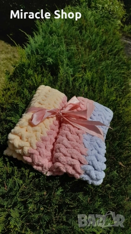 Бебешки одеяла , снимка 10 - За бебешки колички - 51447564