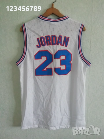 Michael Jordan #23 Tune Squad Champion vintage 1996 Space Jam оригинален потник 