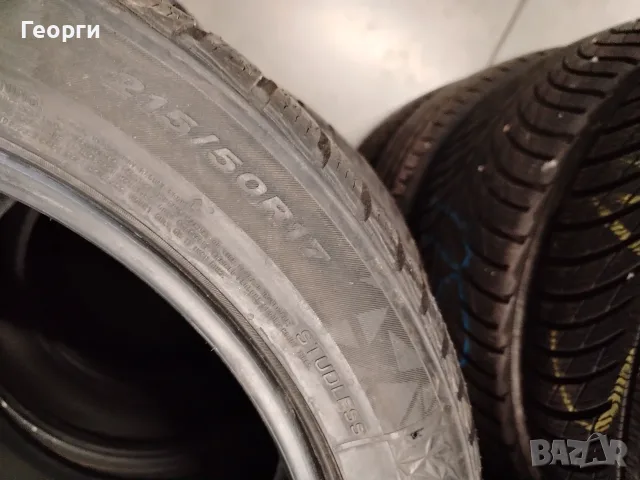 2бр.зимни гуми 215/50/17 Nexen, снимка 3 - Гуми и джанти - 56336663