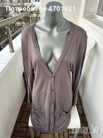 Дълга дамска жилетка, снимка 3 - Жилетки - 53215852